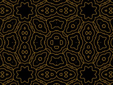 Arkaplan için zarif desenli Altın Desen