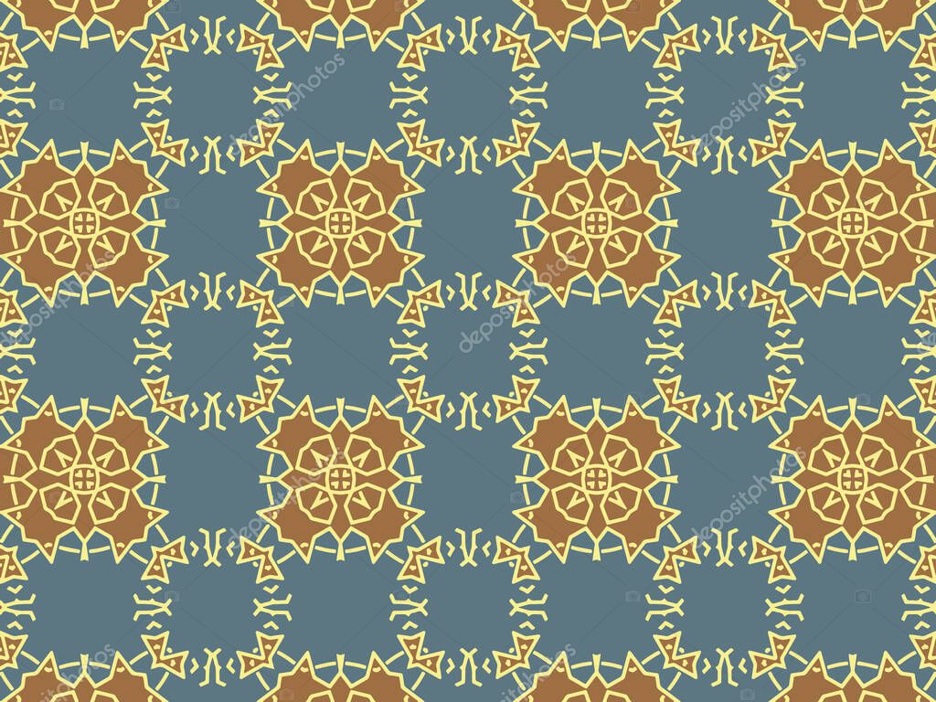 This Pattern Islamic Illustration, Vector for Background, Wallpaper, and Decoration