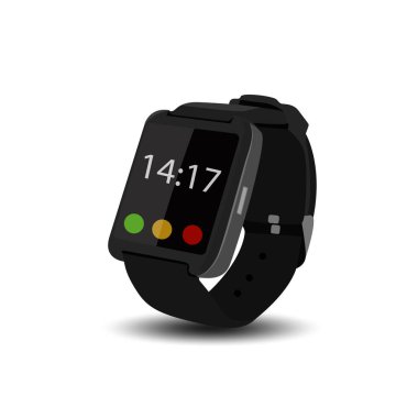 akıllı izle vektör gerçekçi çizim