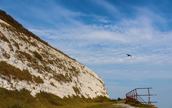 Atemberaubende Weiße Klippen Von Dover — Stockfoto