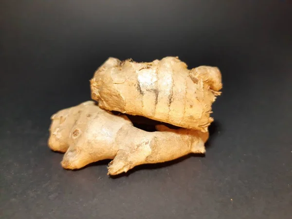 Ginger root and ginger powder. Health, nutrition ,Ginger root and