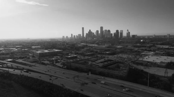 Ein Unter Quarantäne Stehendes Houston Texas — Stockfoto