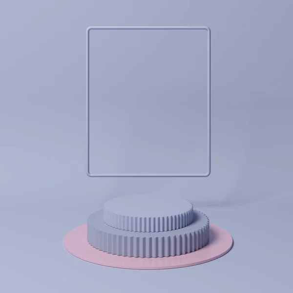Abstraktní Pozadí Modelovat Scénu Geometrie Tvar Pódia Pro Zobrazení Produktu — Stock fotografie