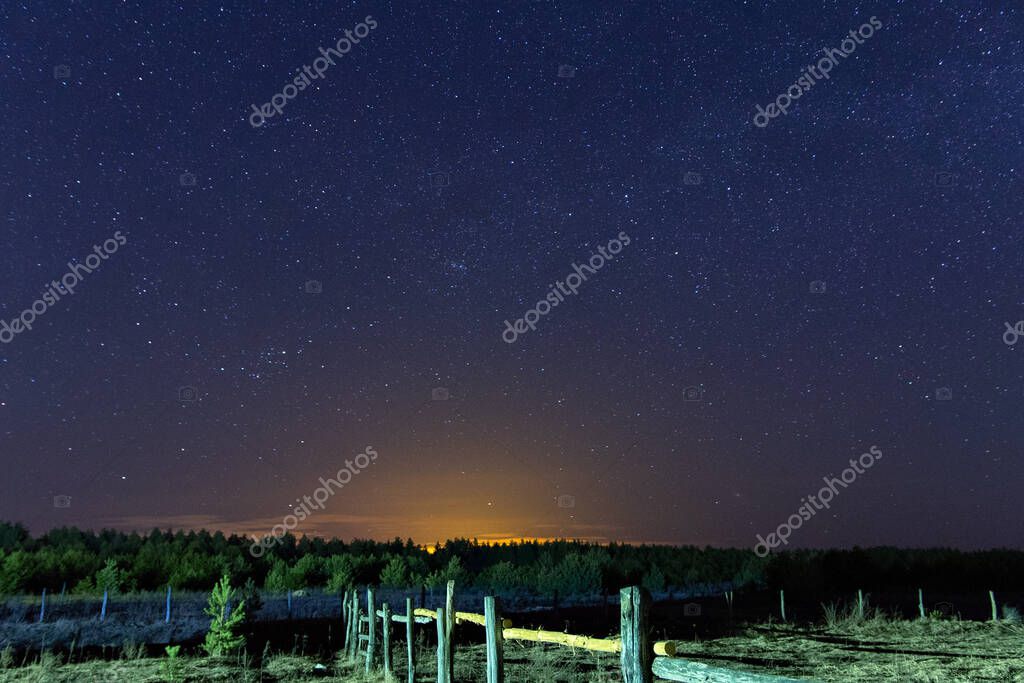 Dawn is coming soon but still bright stars