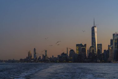 New York şafak manzarası