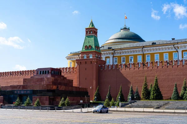 Lenin Mausoleum Kremlin Wall Red Square — Stock Photo, Image