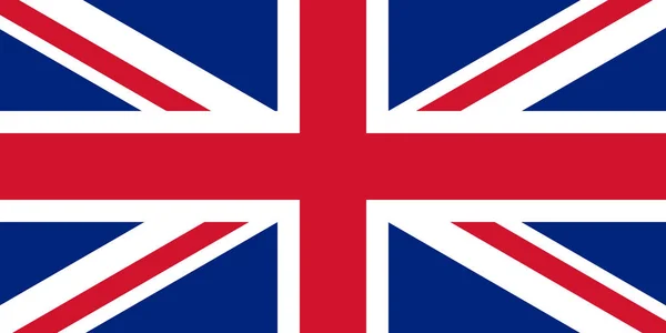 Ілюстрація Прапора Великої Британії Текстурований Фон Символи Великої Британії — стокове фото