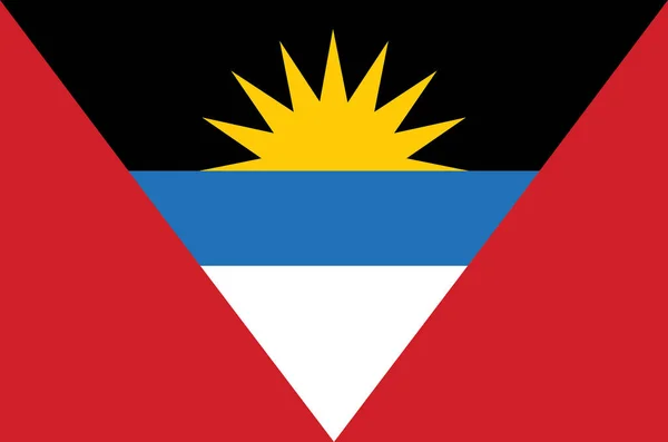 Antigua Barbuda Flag Ilustrace Texturované Pozadí Symboly Oficiální Vlajka Antigua — Stock fotografie