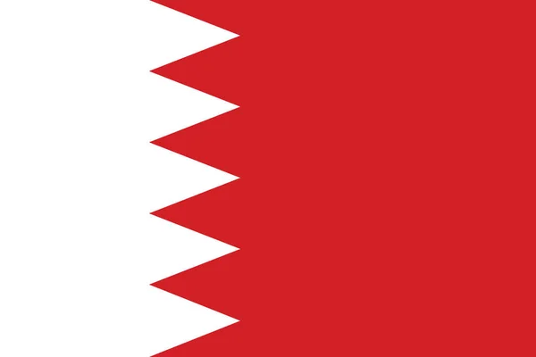 巴林国旗图解 纹理背景 象征和巴林官方国旗 — 图库照片