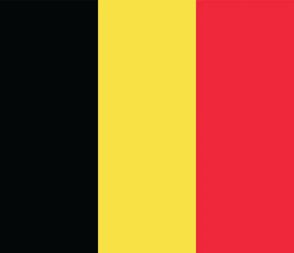 Belgien Flaggillustration Texturerad Bakgrund Symboler Och Belgiens Officiella Flagga — Stockfoto