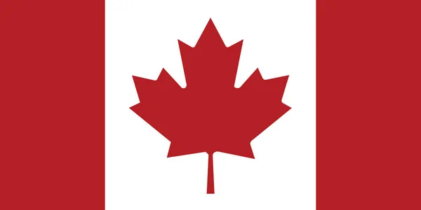 Иллюстрация Флага Канады Текстурированный Фон Символы Официальный Флаг Канады — стоковое фото