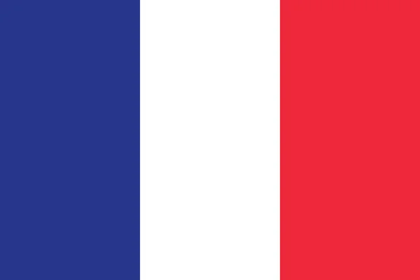 Иллюстрация Флага Франции Текстурированный Фон Символы Официальный Флаг Франции — стоковое фото