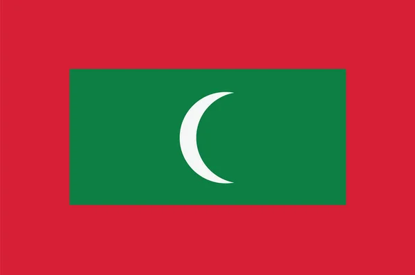 Maldives Flag Illustration Textured Background Symbols Official Flag Maldives — Stock Photo, Image