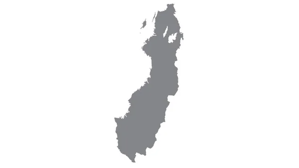 Svezia Mappa Con Tono Grigio Sfondo Bianco Illustrazione Strutturato Simboli — Foto Stock