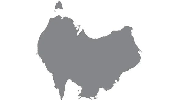 Australia Map Gray Tone White Background Illustration Textured Symbols Australia — Stock Photo, Image