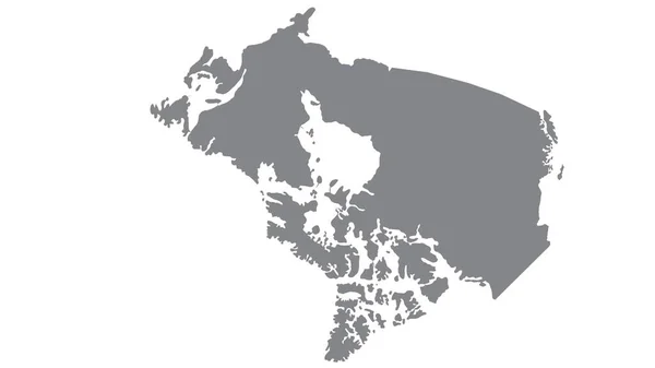 Canada Mappa Con Tono Grigio Sfondo Bianco Illustrazione Strutturato Simboli — Foto Stock
