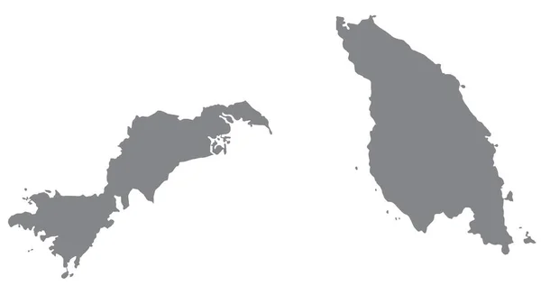 马来西亚地图 白色背景 象征马来西亚的灰色色调 — 图库照片