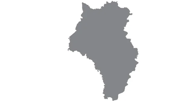 Luxemburg Karte Mit Grauton Auf Weißem Hintergrund Illustration Strukturiert Symbole — Stockfoto
