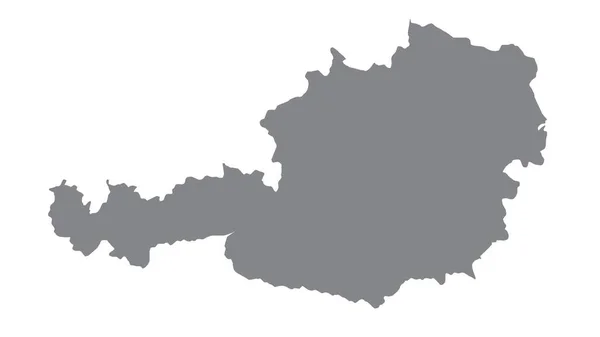 Österreich Mit Grauton Auf Weißem Hintergrund Illustration Strukturiert Symbole Österreichs — Stockfoto