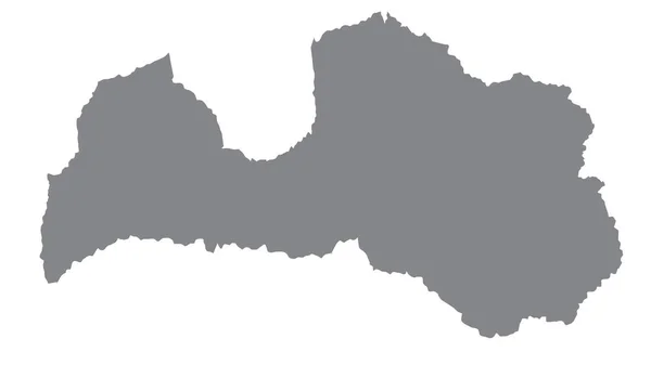 Латвійська Карта Сірим Тоном Білому Тлі Ілюстрації Текстурування Символи Латвії — стокове фото