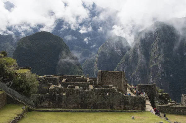 Vista Cidade Machu Pichu — Fotografia de Stock