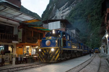 Estacion de trend de Aguas Calientes