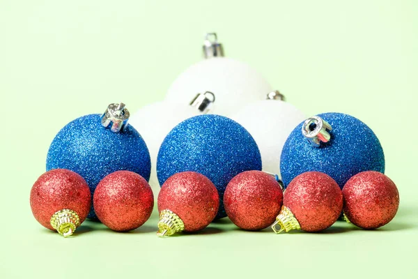 Christmas decorations set Stock Picture