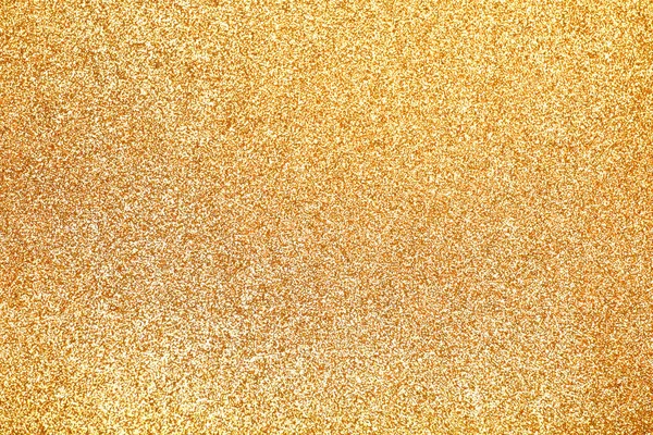 Fokussiert goldene Textur glitzert Hintergrund — Stockfoto