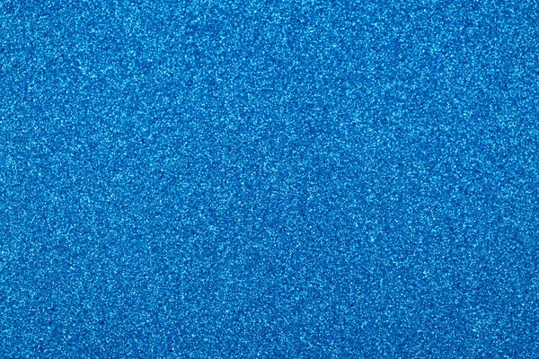 Επικεντρώθηκε μπλε glitter αφηρημένα φόντο — Φωτογραφία Αρχείου