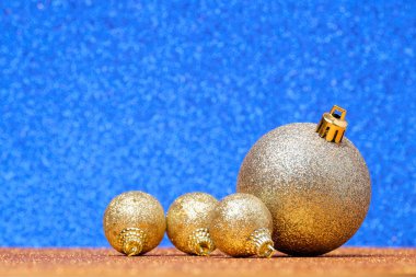 Noel kompozisyon parlak zemin üzerine