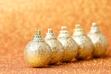 Noel kompozisyon parlak zemin üzerine