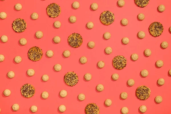 Kurabiye bisküvi Üstten Görünüm