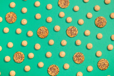 Tatlı kurabiye lay düz desen