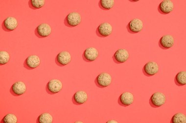 Kurabiye bisküvi Üstten Görünüm