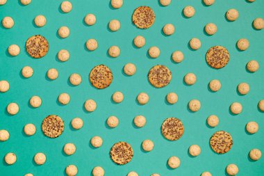 Tatlı kurabiye lay düz desen