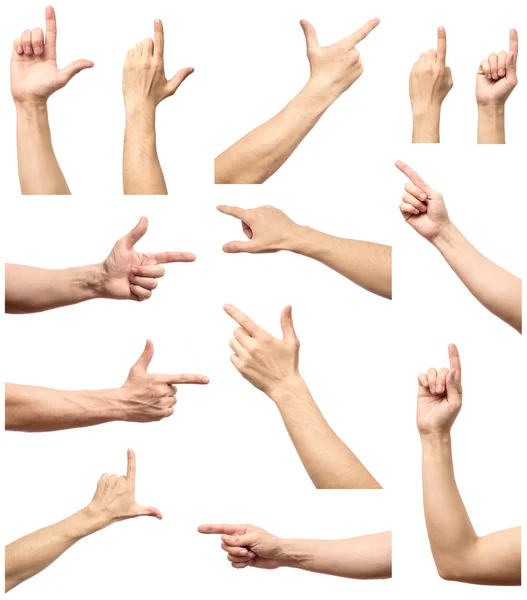 Koleksiyonu erkek el dokunmak veya bir şey için tıklatın