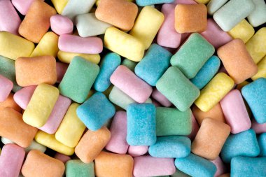 Renkli sakız arka plan yakın çekim