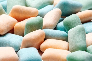 Renkli çiğneme sakızı arka plan