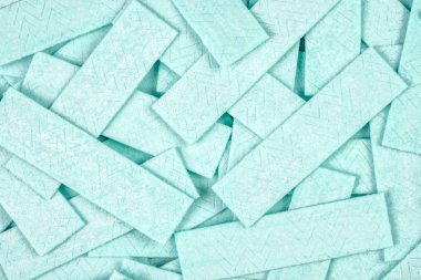 Dokulu birçok sakız plakaları arka plan