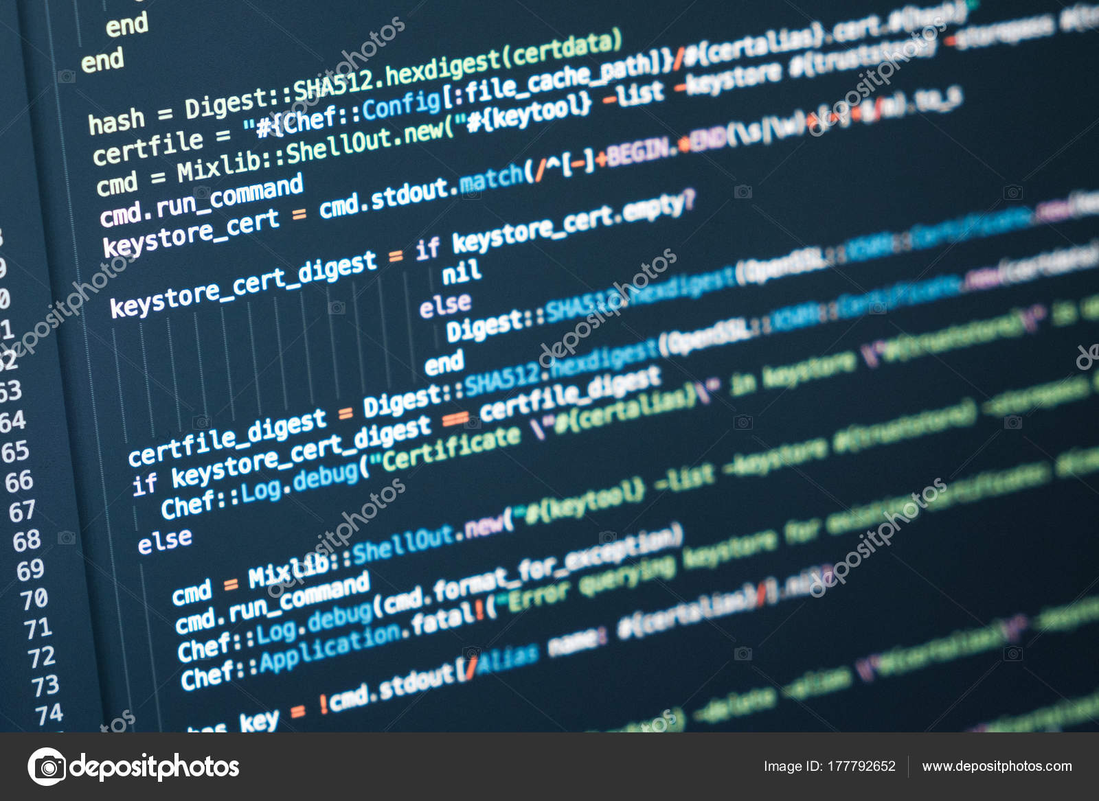Coding text information on the computer Coding text information on the computer