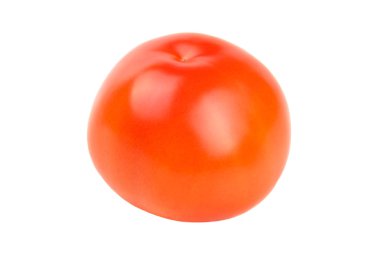 Beyaz arka plan üzerinde izole kırmızı domates