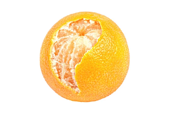 Agrumes mandarins isolés sur blanc — Photo