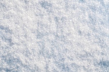 Kar dokusunun üst görünümü
