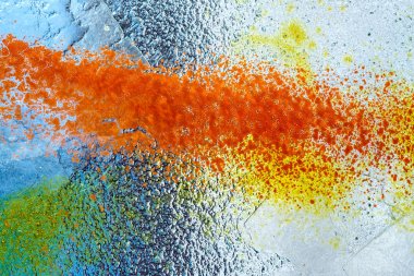 Renkli buzlu cam doku arka plan