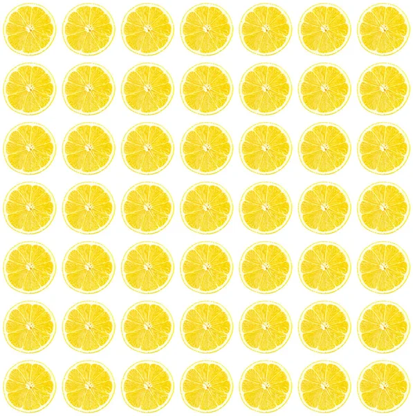 Свіжий жовтий лимонний фотографічний візерунок — стокове фото