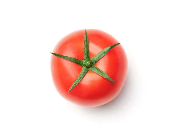 टोमॅटो पांढरा पार्श्वभूमीवर वेगळे — स्टॉक फोटो, इमेज