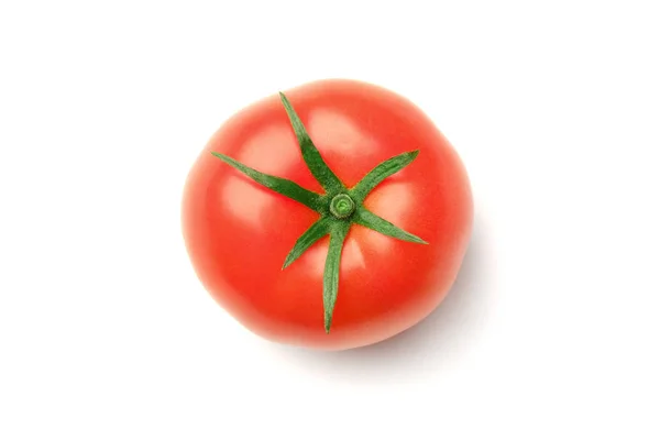 Tomate isoliert auf weißem Hintergrund — Stockfoto