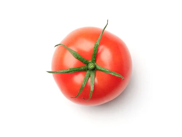 Tomate isolado sobre fundo branco — Fotografia de Stock