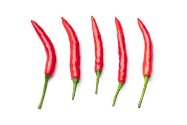 Red hot chili biber izole