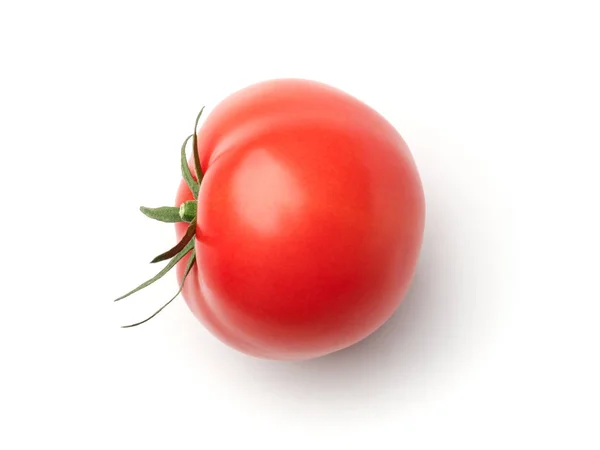 Tomate aislado sobre fondo blanco — Foto de Stock